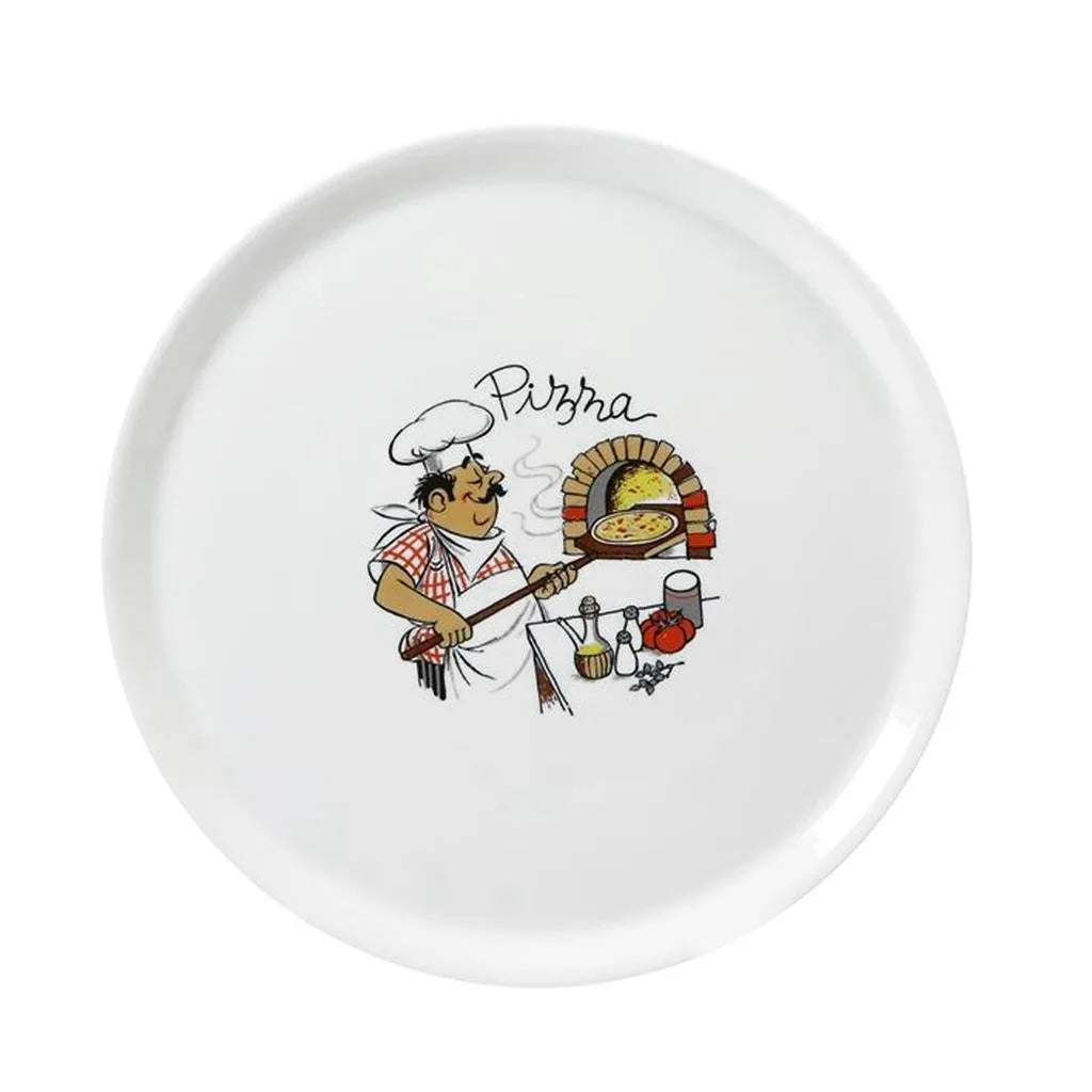 PIATTO PIZZA NAPOLI DIAM.33 DEC.PIZZAIOLO SATURNIA
