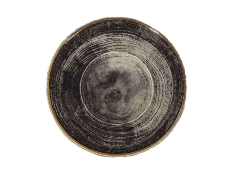 PIATTO CERAMICA FONDO ISCHIA  CM 23