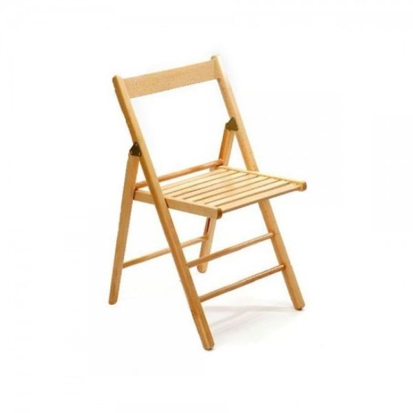 Sedia in legno apri e chiudi