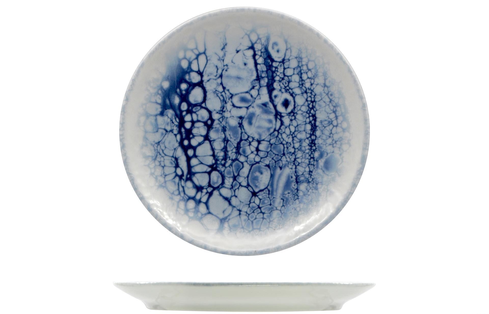 PIATTO CERAMICA FRUTTA SIVIGLIA  CM 21 BUBBLES