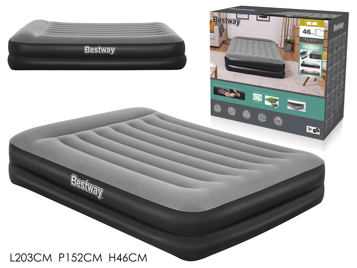 Materassino matrimoniale