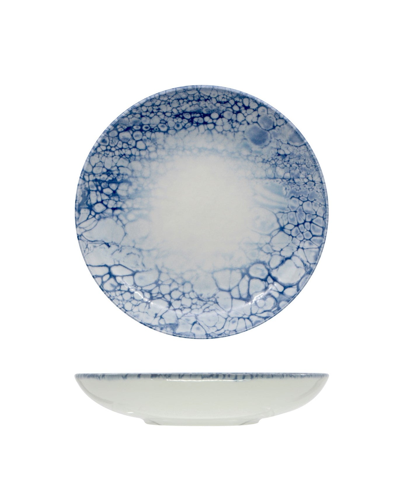 PIATTO CERAMICA FONDO SIVIGLIA  CM 22 BUBBLES