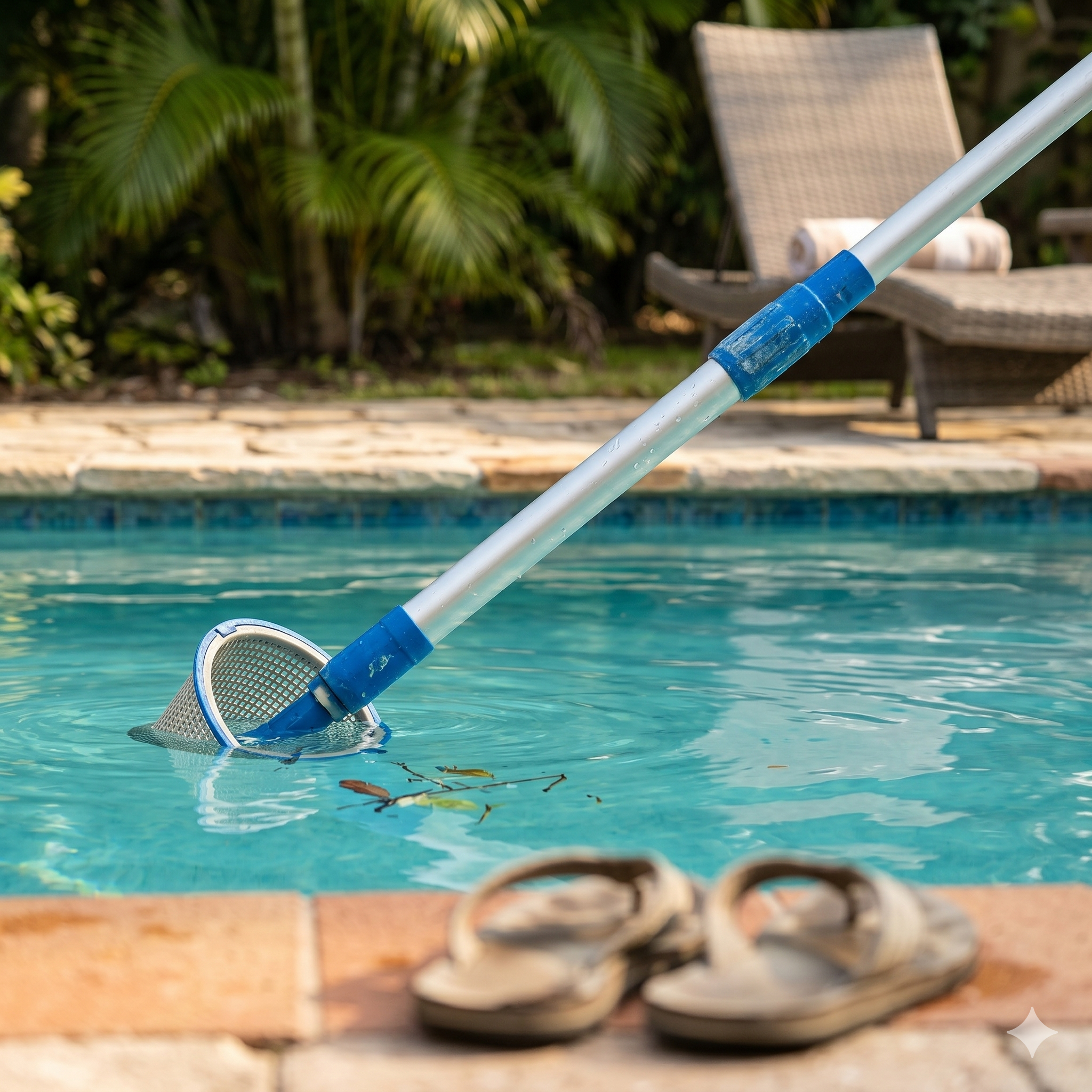 Asta per piscina