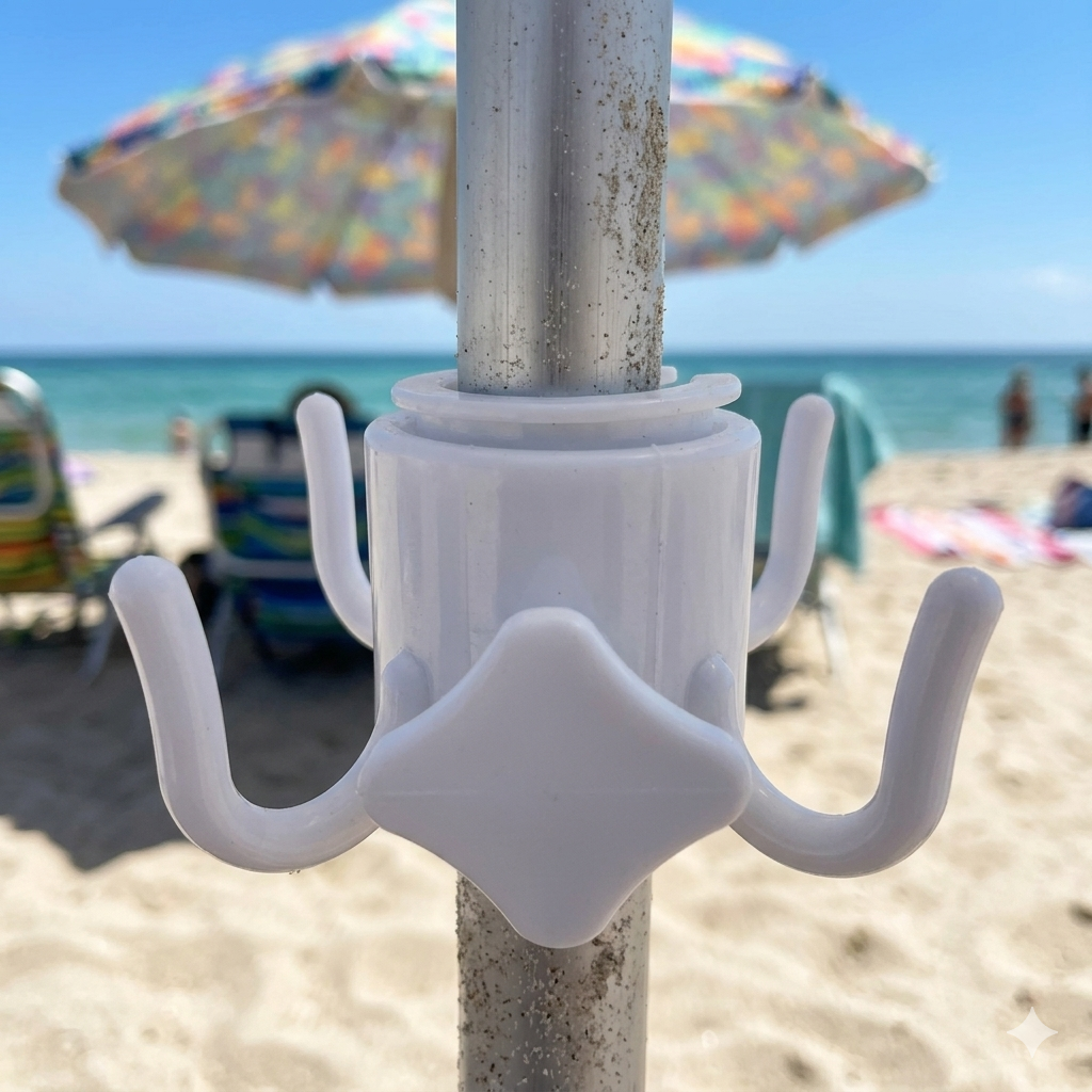 Appendiabiti per ombrellone