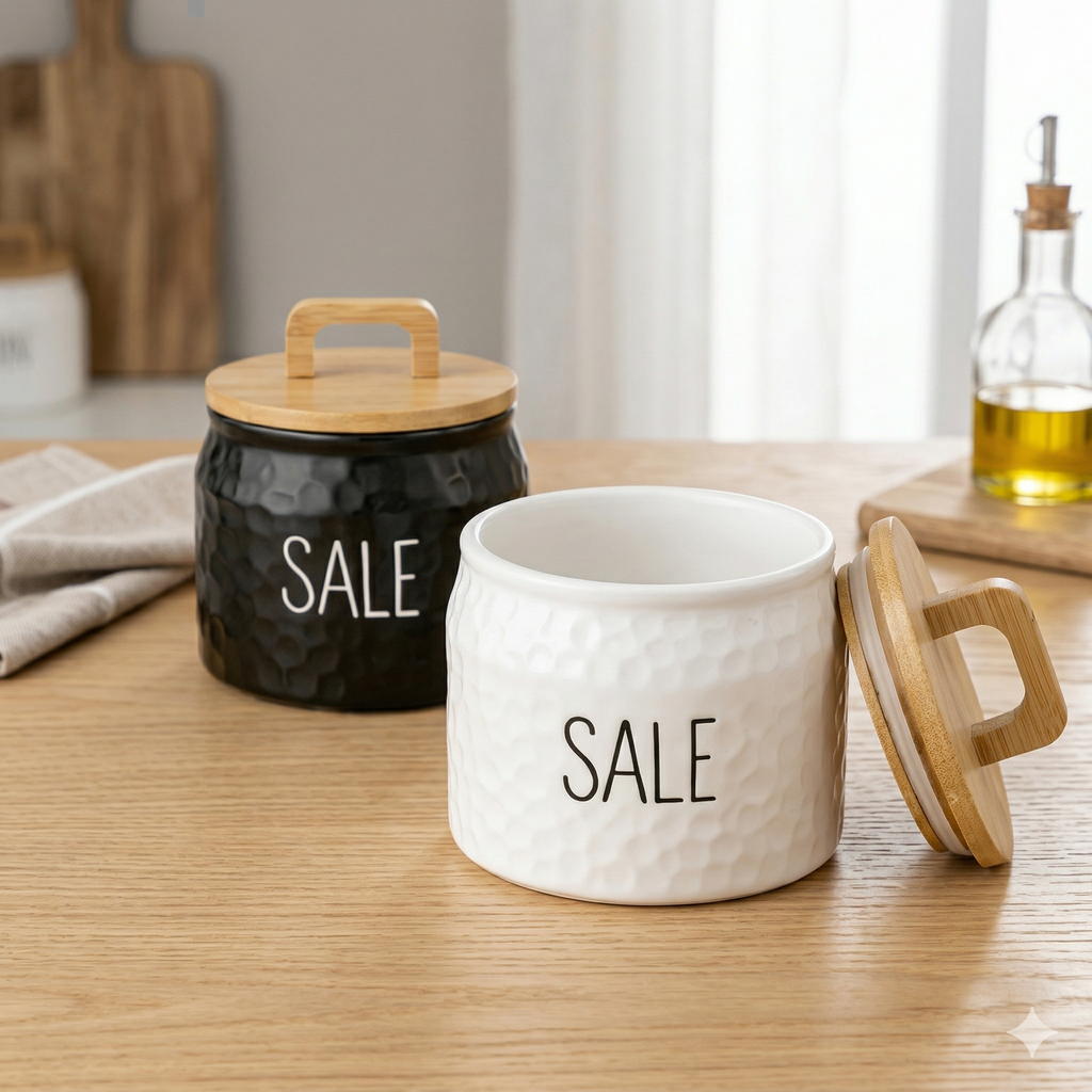 Barattolo in ceramica