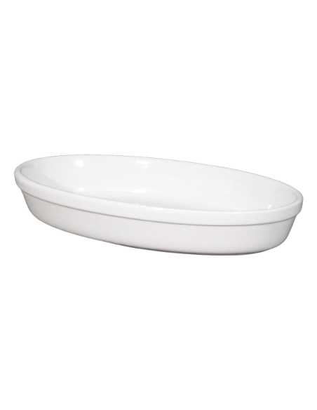 PIROFILA CERAM.DA FORNO OVALE 42 CM.SATURNIA